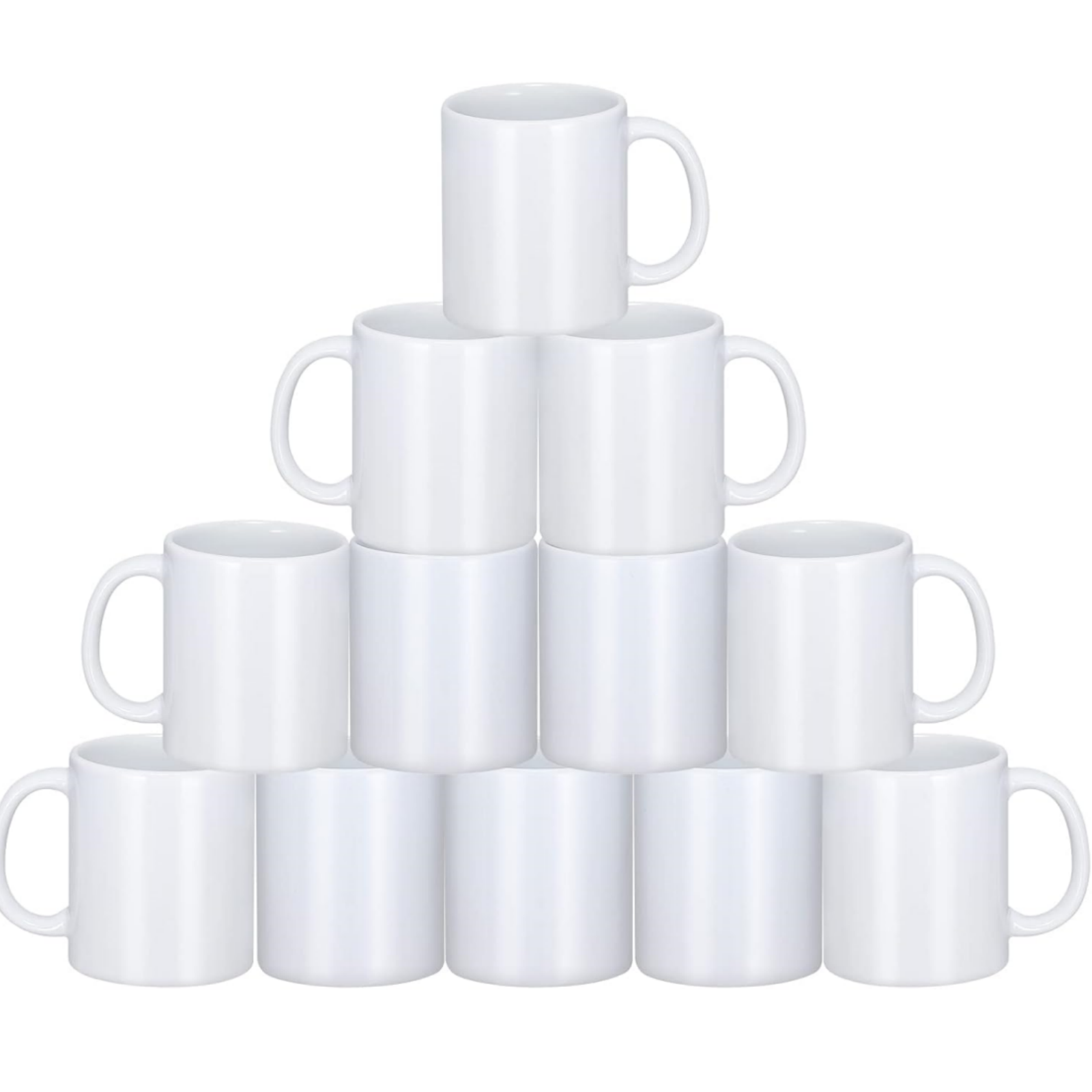 Sublimation Mug White - Tazze per Sublimazione HTVRONT, Set di