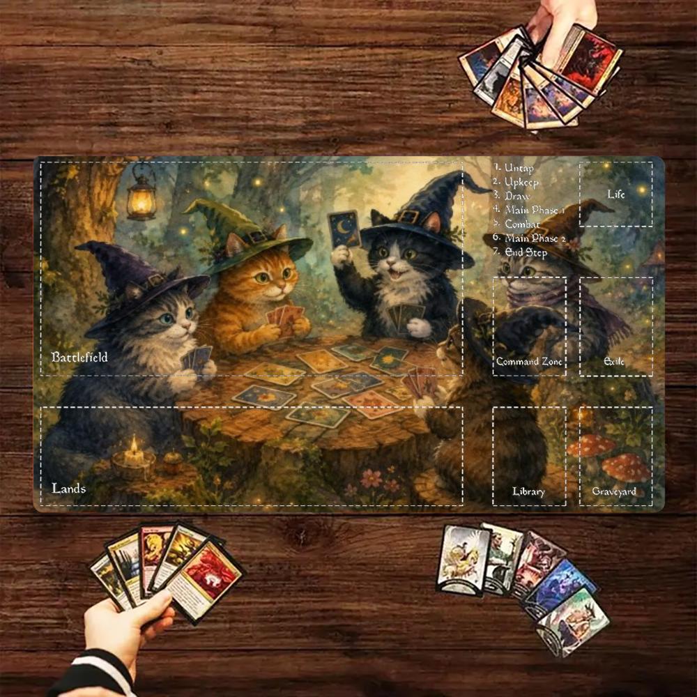 Tappetino da Gioco Witch Cats  - Door Mat Blank recensione e prezzo
