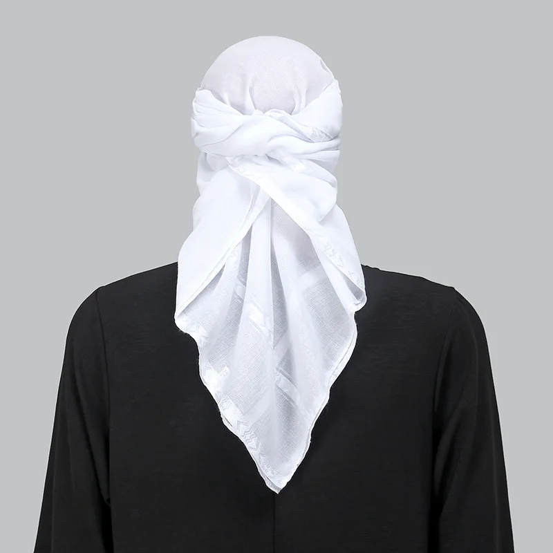 Islam Sciarpa quadrata bianca  - Bandana Blank White recensione e prezzo